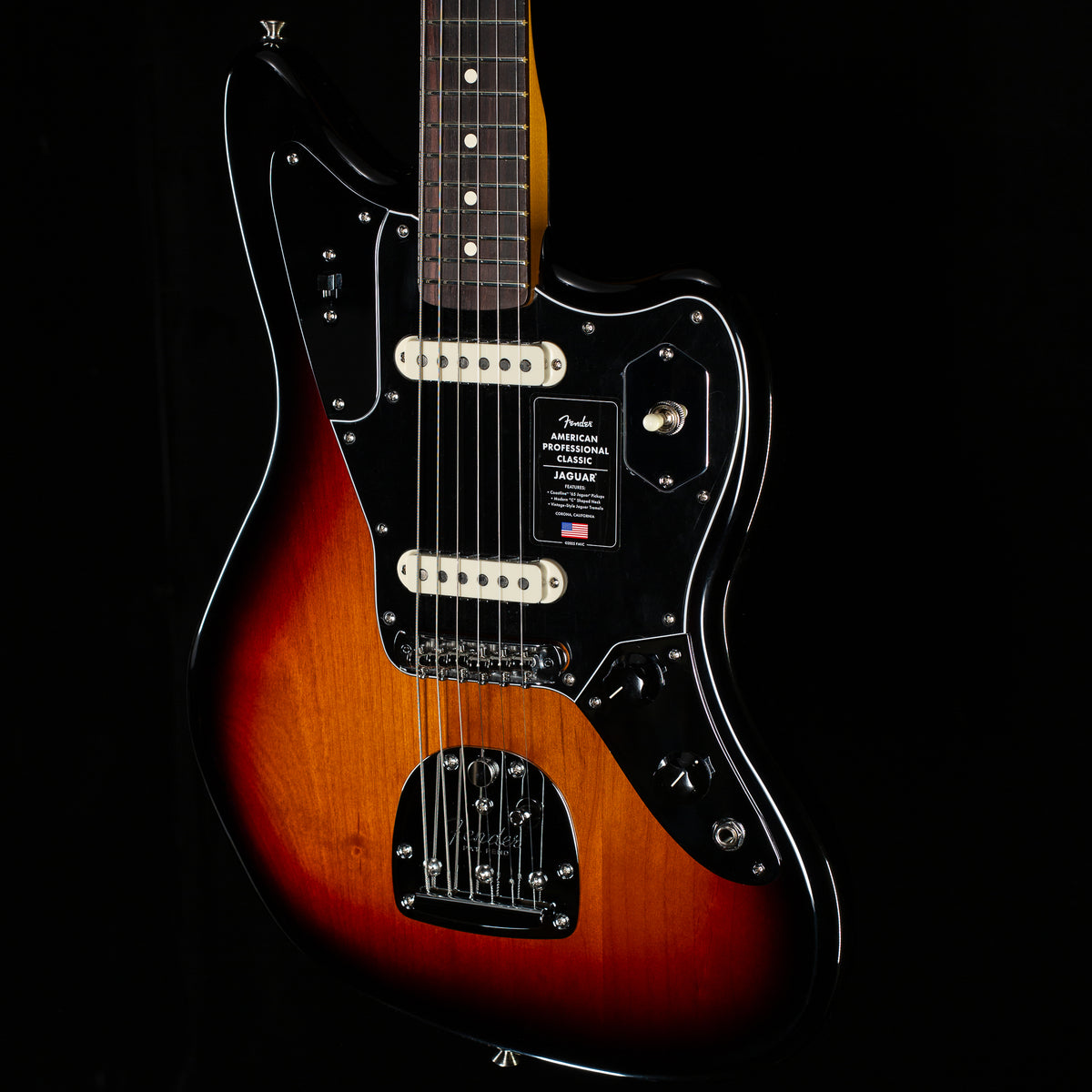 Fender American Professional Classic Jaguar Rosewood Fingerboard 3-Color Sunburst (000)