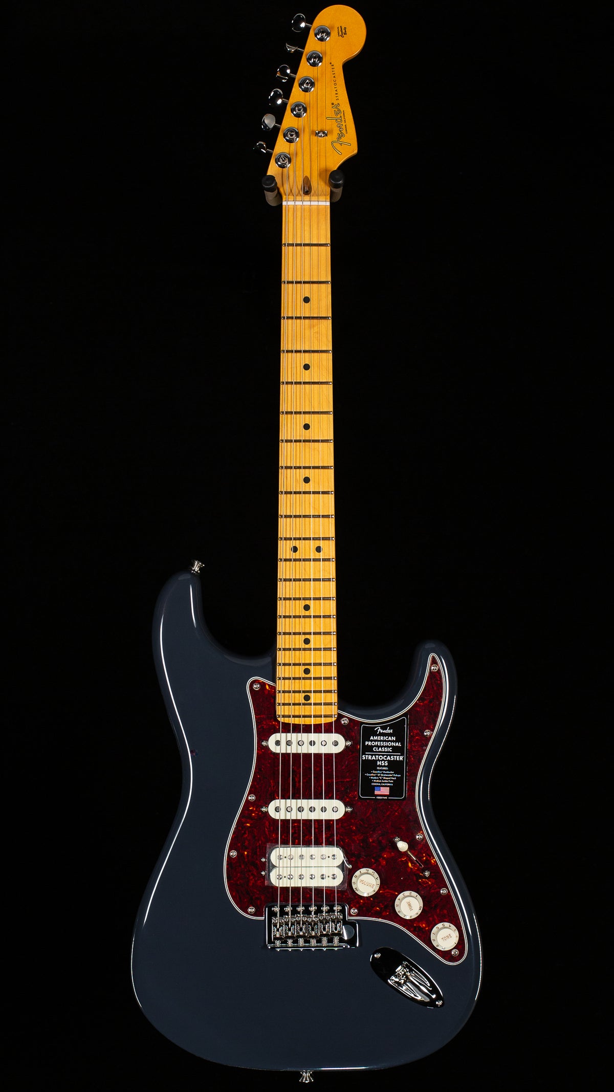 Fender American Professional Classic Stratocaster HSS Maple Fingerboard Faded Black (721)