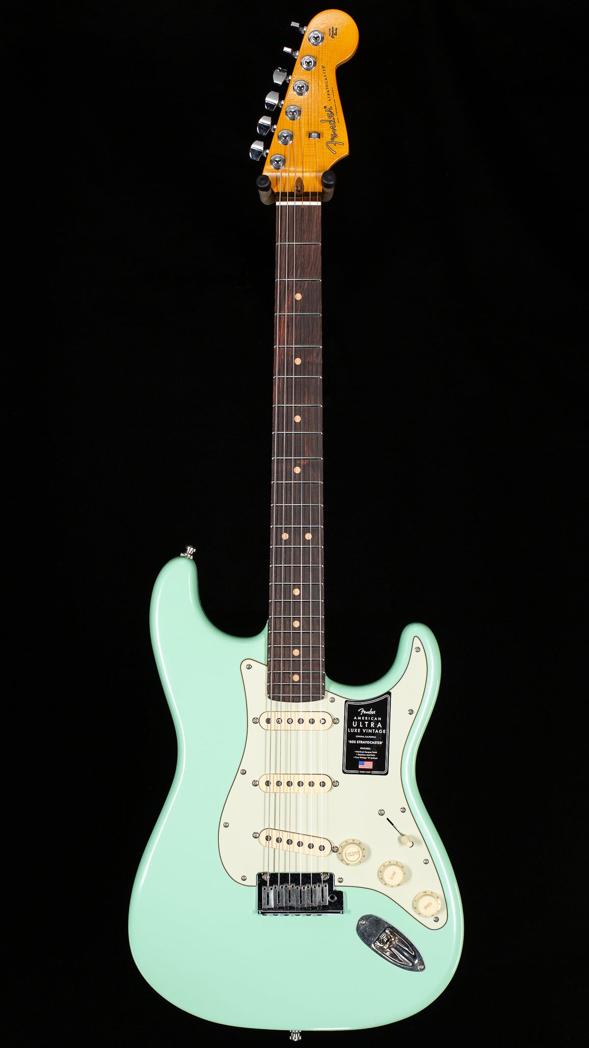 Fender American Ultra Luxe Vintage '60s Stratocaster Rosewood Fingerboard Surf Green (280)