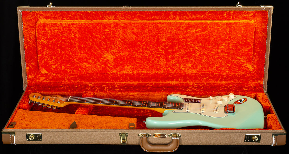 Fender American Ultra Luxe Vintage '60s Stratocaster Rosewood Fingerboard Surf Green (280)