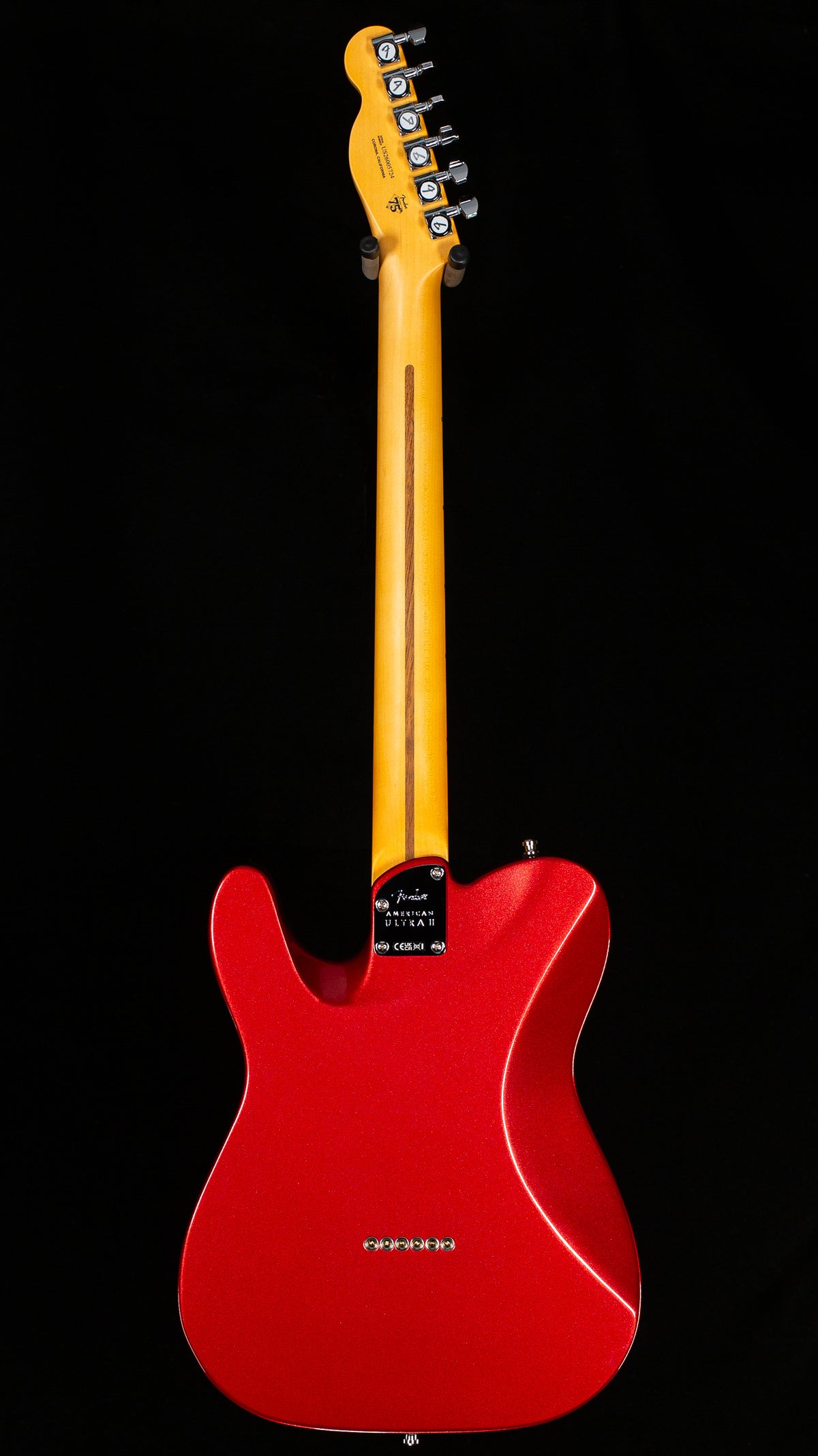 Fender American Ultra II Telecaster Maple Fingerboard Sinister Red (724)