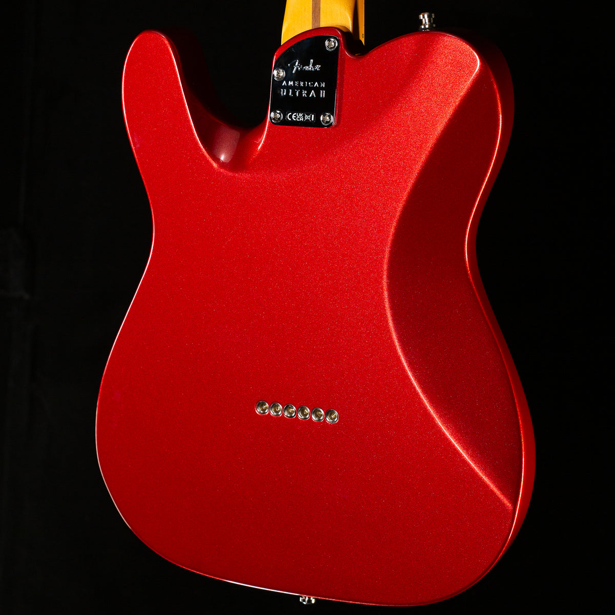 Fender American Ultra II Telecaster Maple Fingerboard Sinister Red (724)