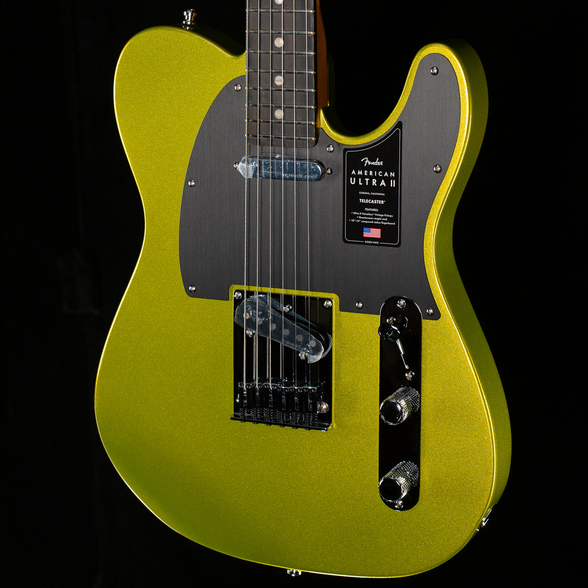 Fender American Ultra II Telecaster Ebony Fingerboard Solar Flare (476)