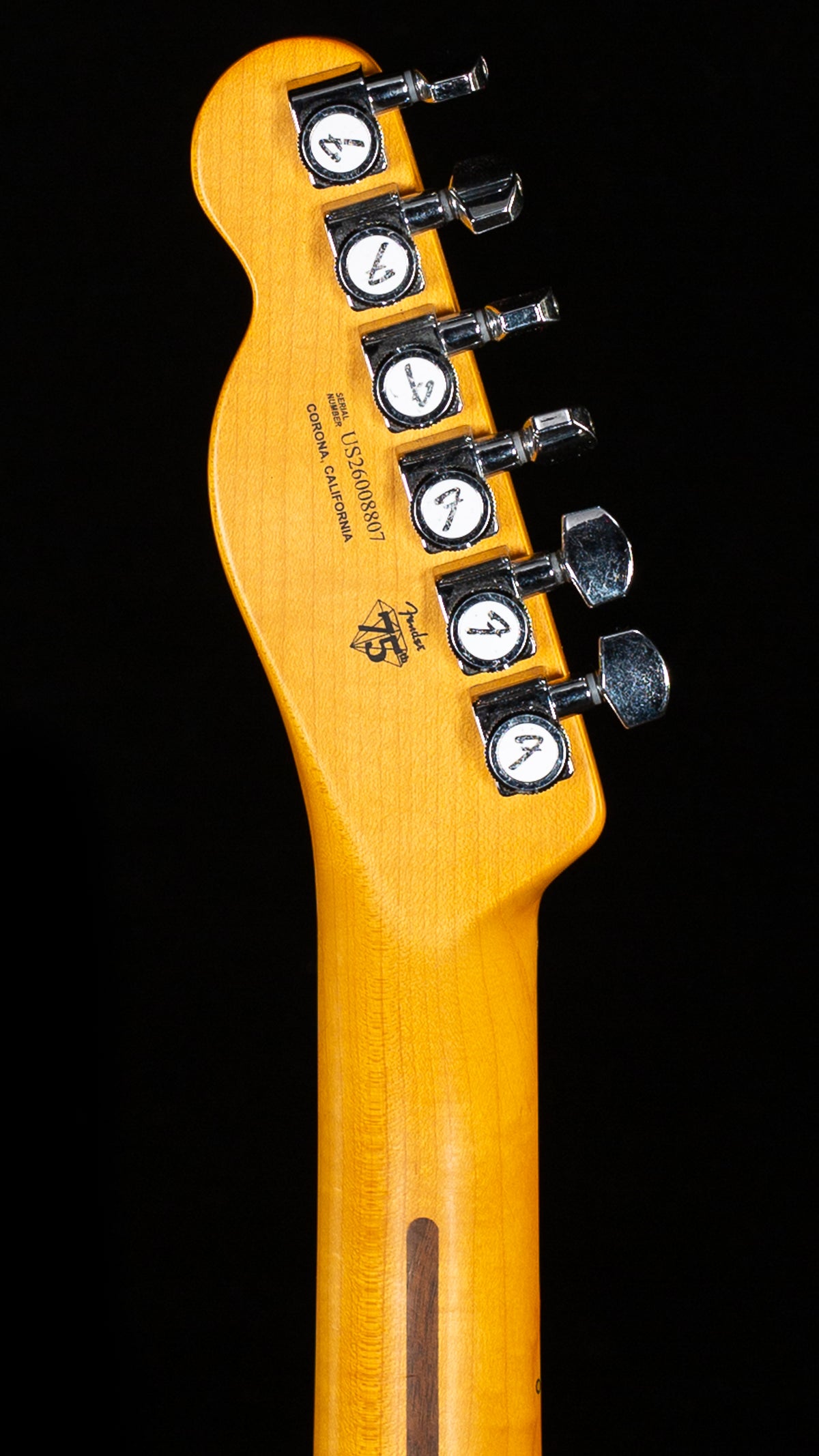 Fender American Ultra Luxe Vintage '50s Telecaster Maple Fingerboard White Blonde (807)