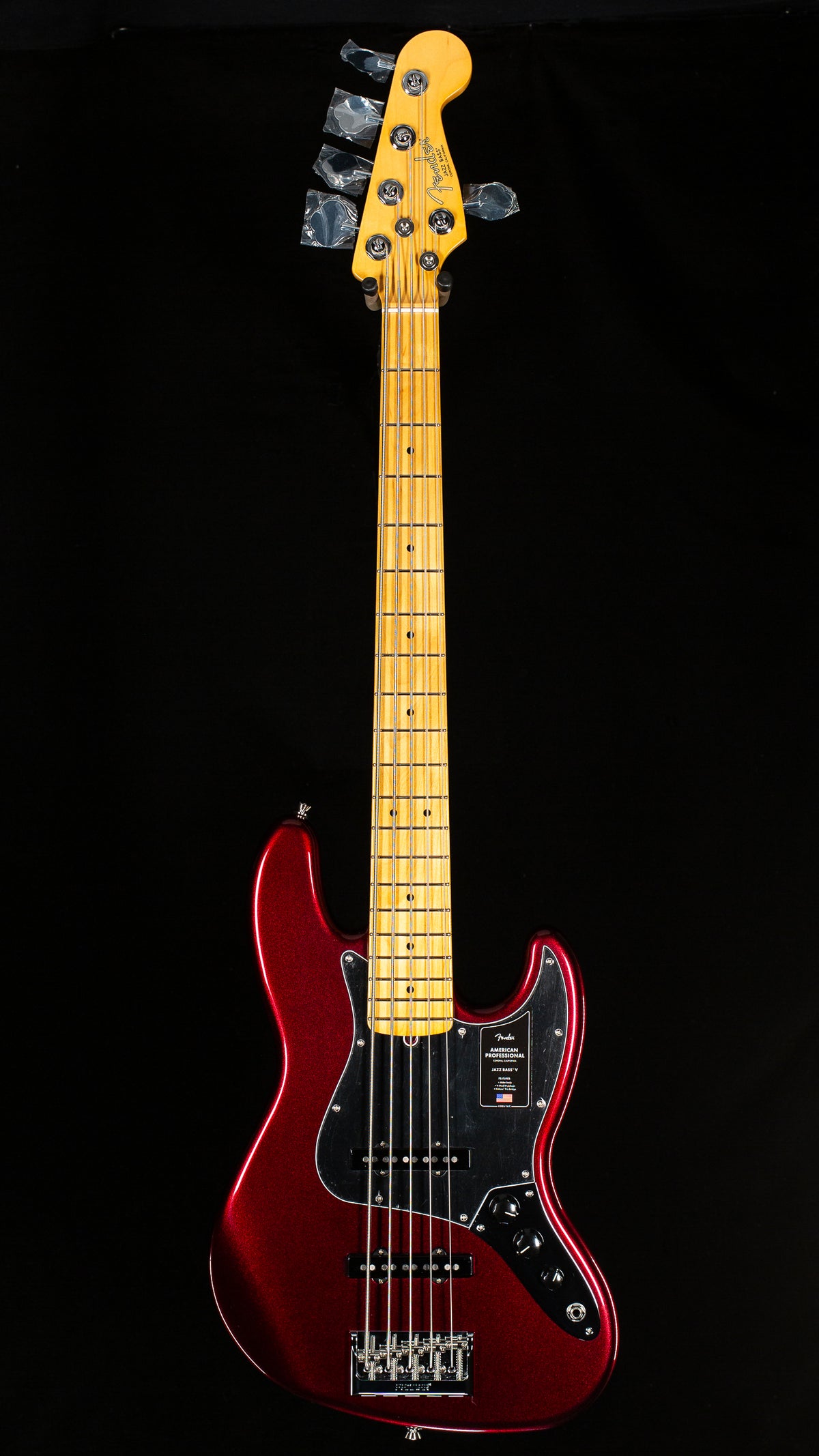 Fender American Professional Jazz Bass V Oxblood (386)