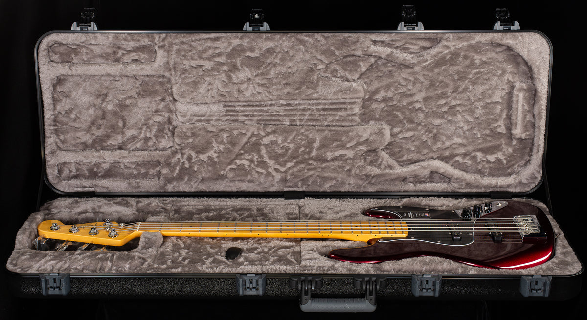 Fender American Professional Jazz Bass V Oxblood (386)