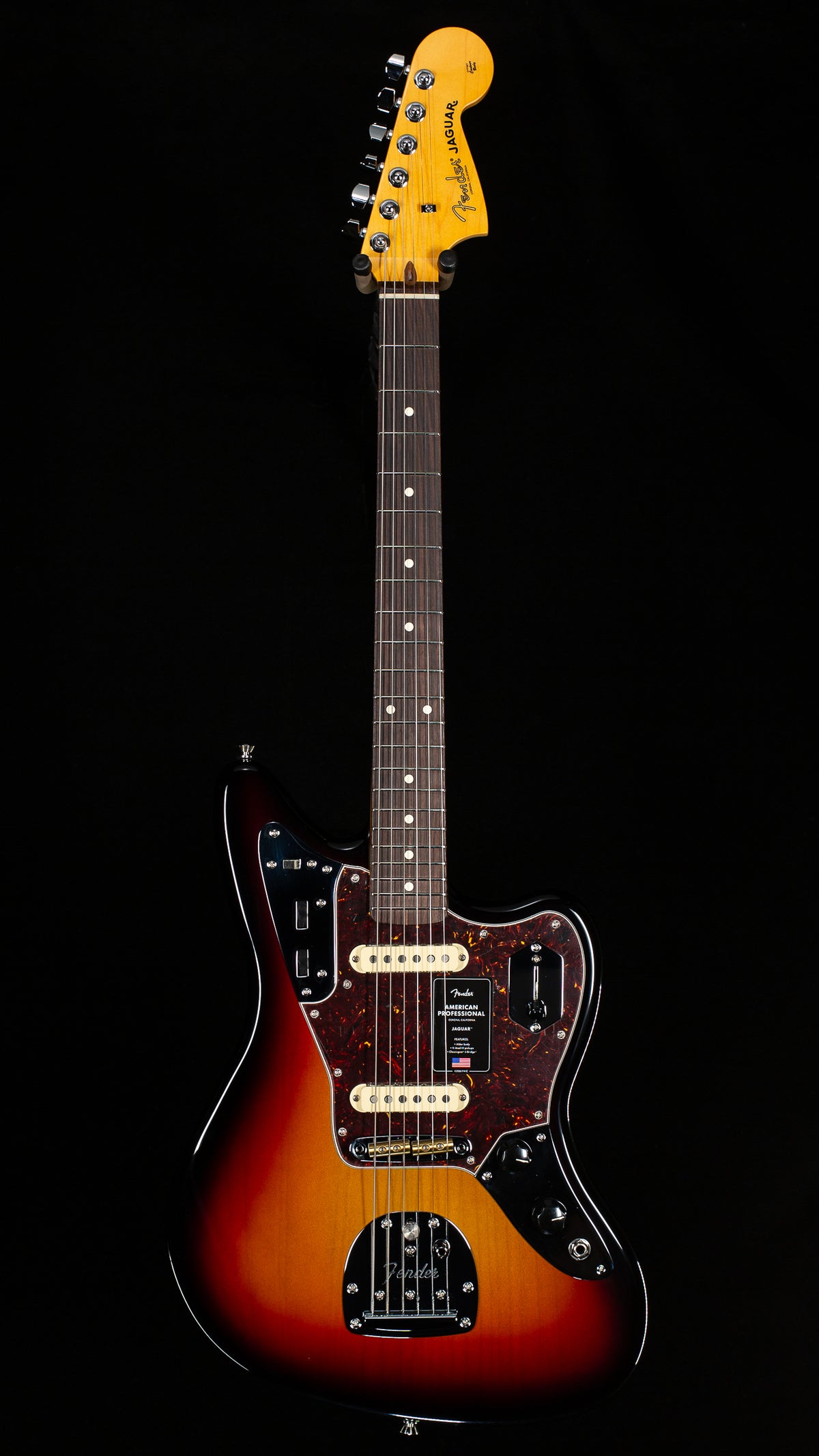Fender American Professional Jaguar Rosewood Fingerboard 3-Color Sunburst (505)