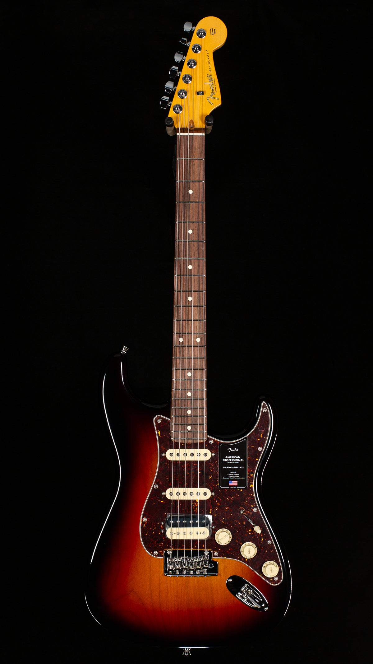 Fender American Professional Stratocaster HSS 3-Color Sunburst (538)