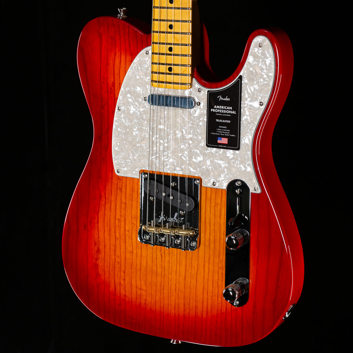 Fender American Professional Telecaster Aged Cherry Burst (004)