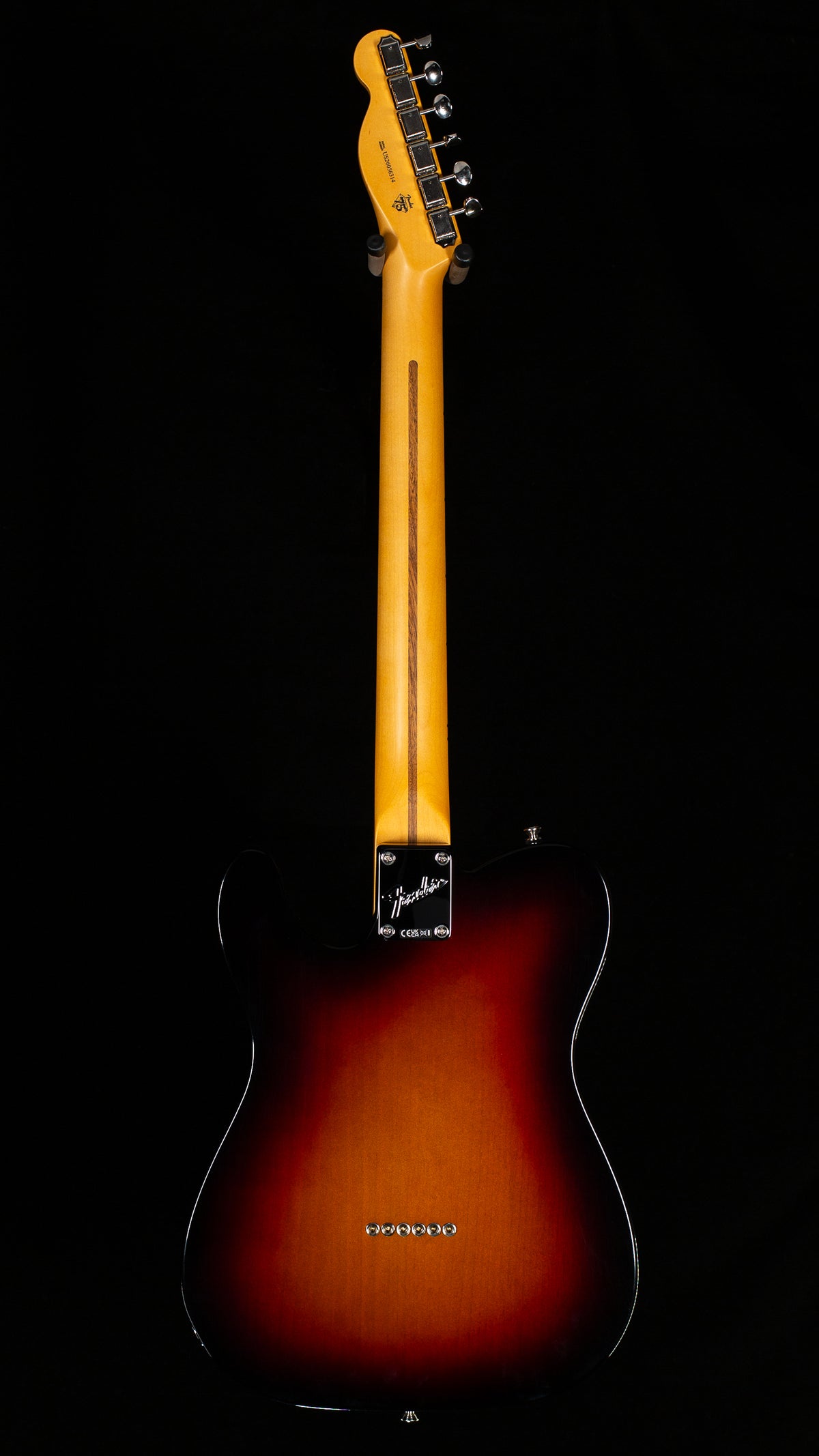 Fender Limited Edition American Professional Classic Telecaster featuring the Fender Silent System, Maple Fingerboard, 3-Color Sunburst (314)