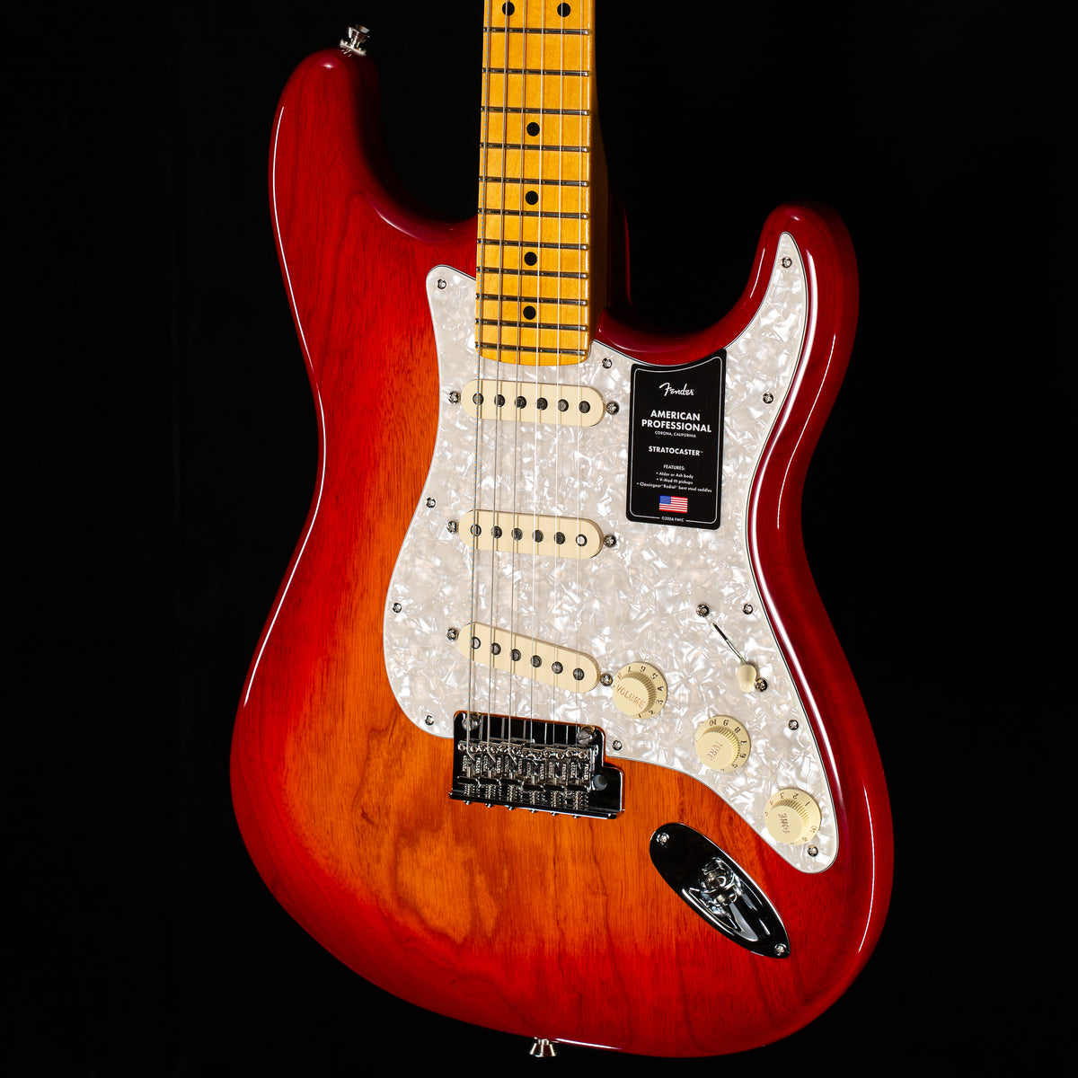 Fender American Professional Stratocaster Aged Cherry Burst (596)
