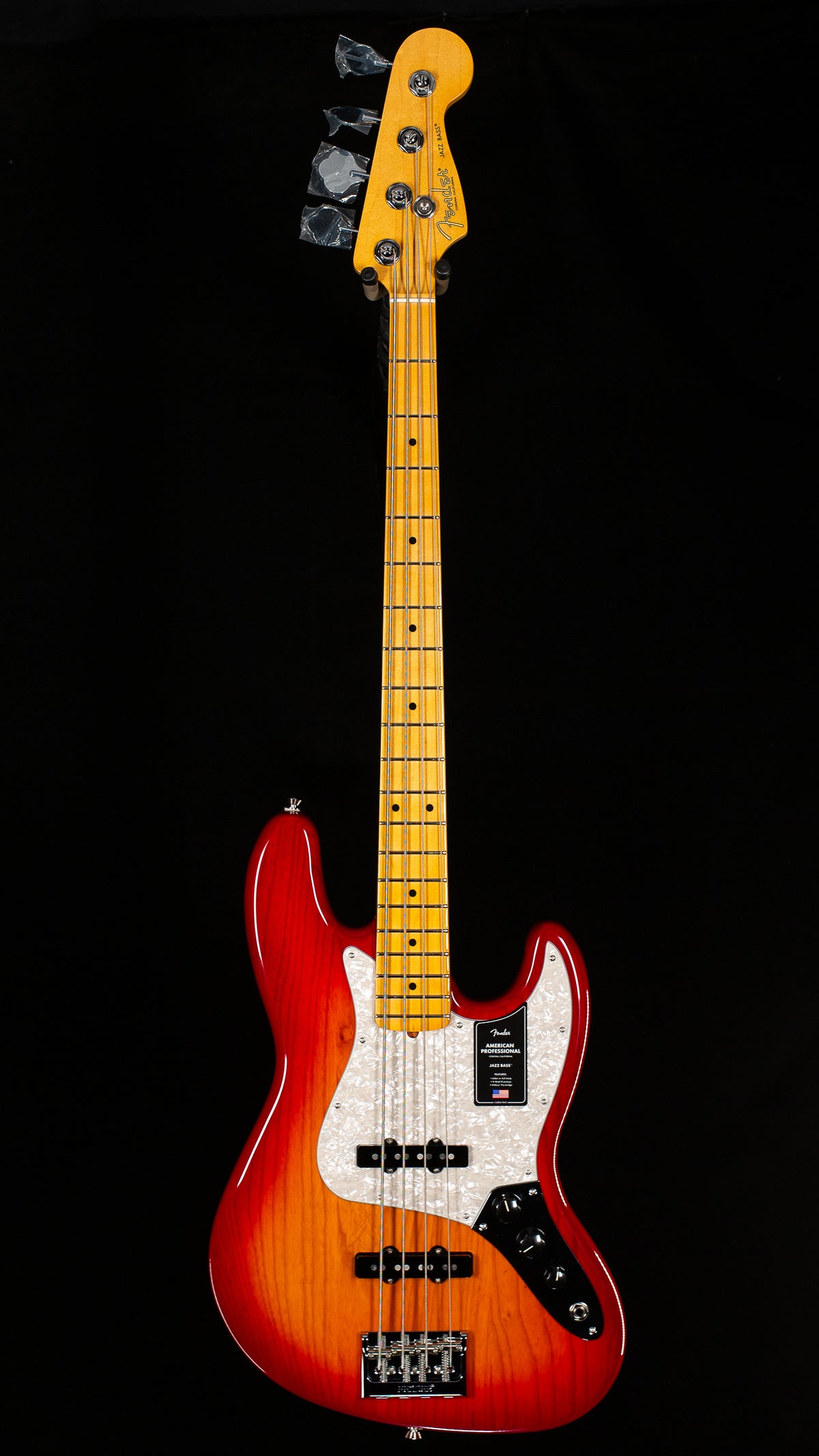 Fender American Professional Jazz Bass Aged Cherry Burst (094)