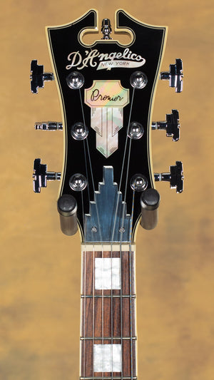 D'Angelico Premier DC Black Left Handed