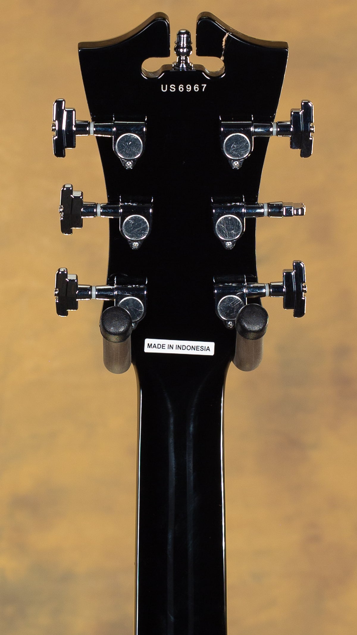 D'Angelico Premier DC Black Left Handed