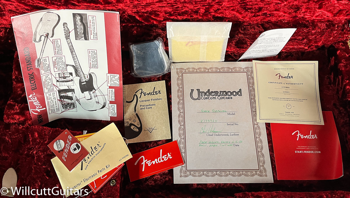 Fender American Vintage 52 Telecaster "Wildwood" Thinskin Underwood Aged