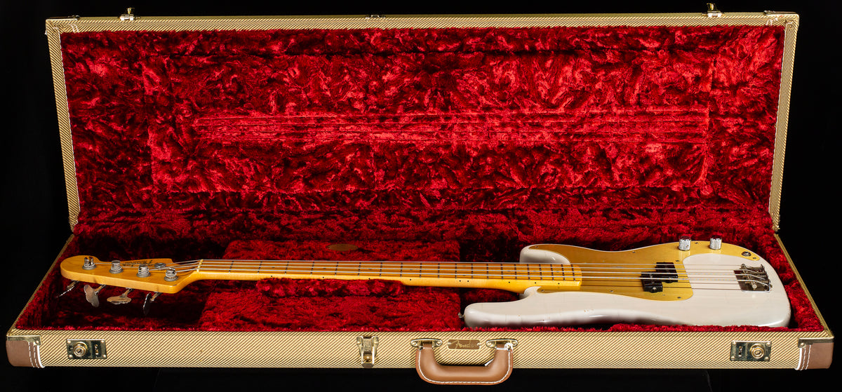 Fender American Original '50s Precision Bass Maple Fingerboard White Blonde New Old Stock