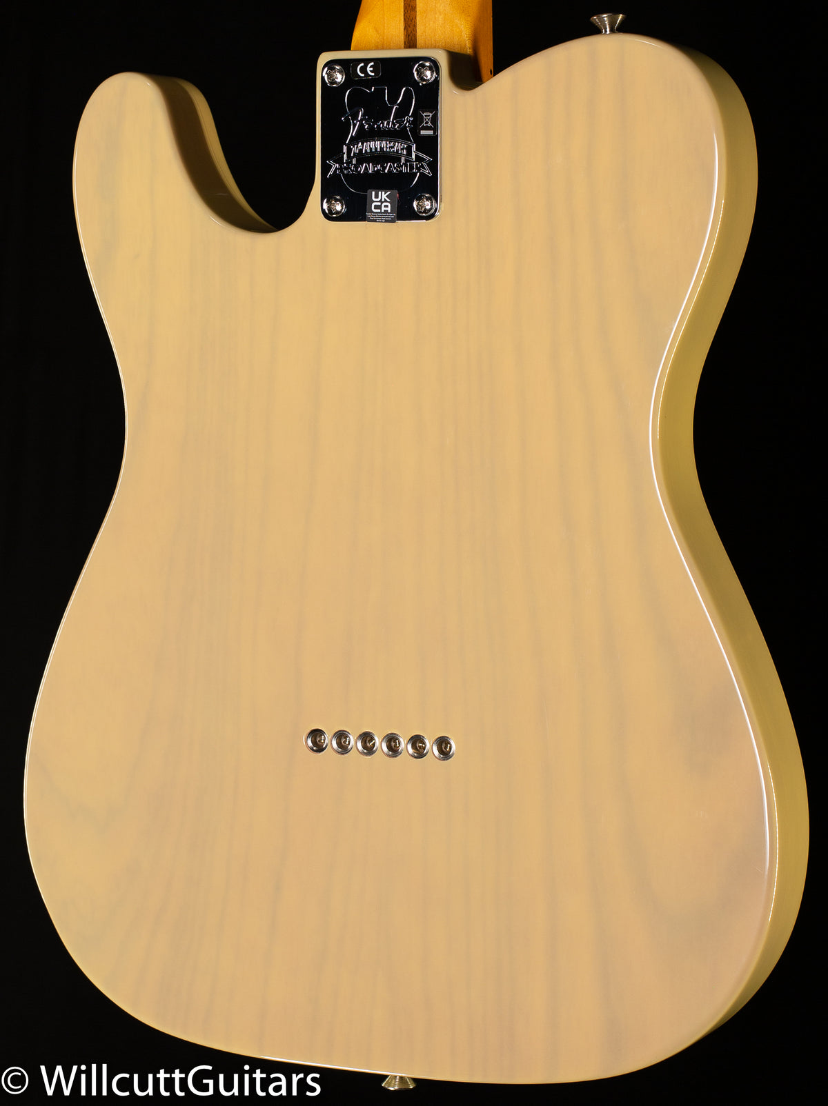 Fender 70th Anniversary Broadcaster Maple Fingerboard Blackguard Blonde (689)