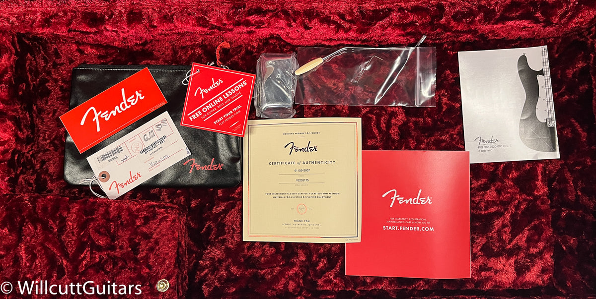 Fender American Vintage II 1957 Stratocaster Maple Fingerboard Vintage Blonde Left-Hand (175)