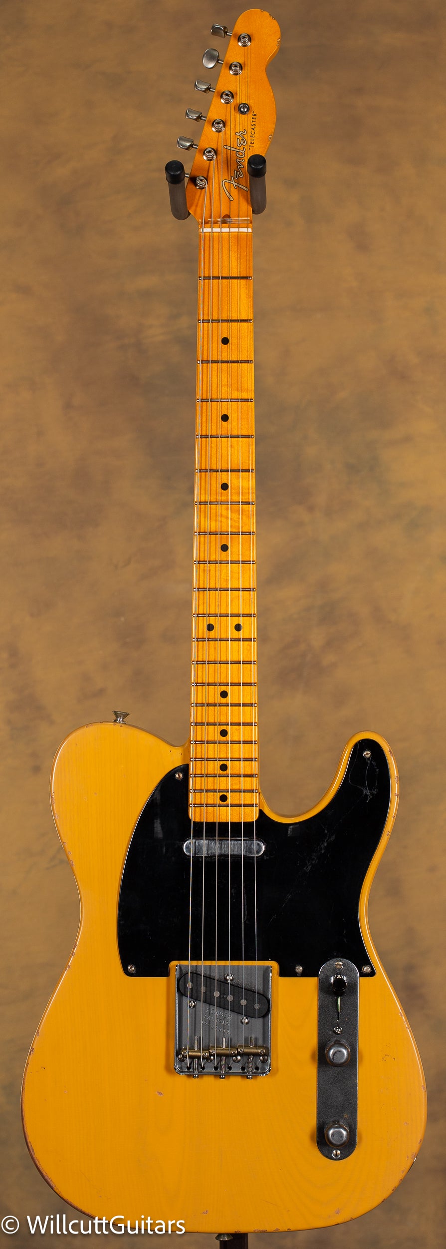 2022 Fender American Vintage II 1951 Telecaster Maple Fingerboard Butterscotch Blonde Underwood Aged
