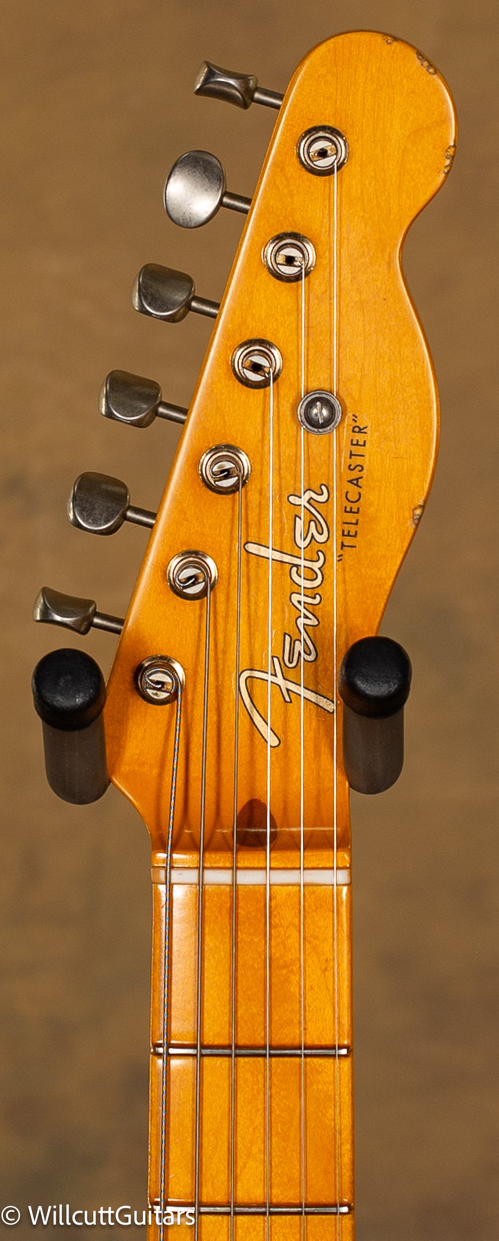 2022 Fender American Vintage II 1951 Telecaster Maple Fingerboard Butterscotch Blonde Underwood Aged