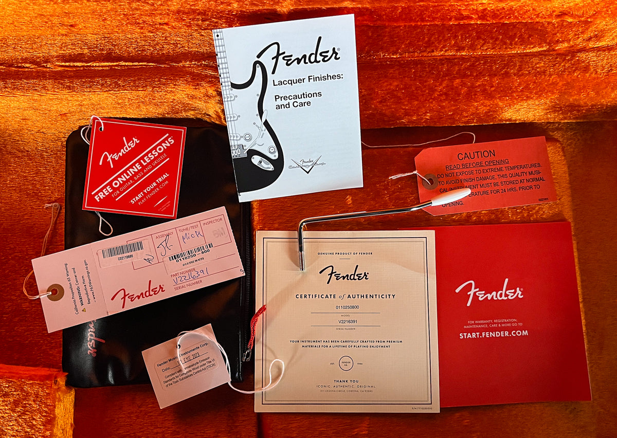 2023 Fender American Vintage II 1961 Stratocaster Rosewood Fingerboard 3-Color Sunburst