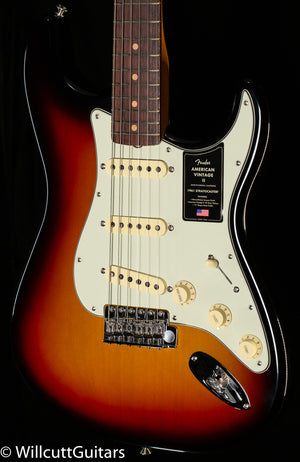 Fender American Vintage II 1961 Stratocaster Rosewood Fingerboard 3-Color Sunburst (854)