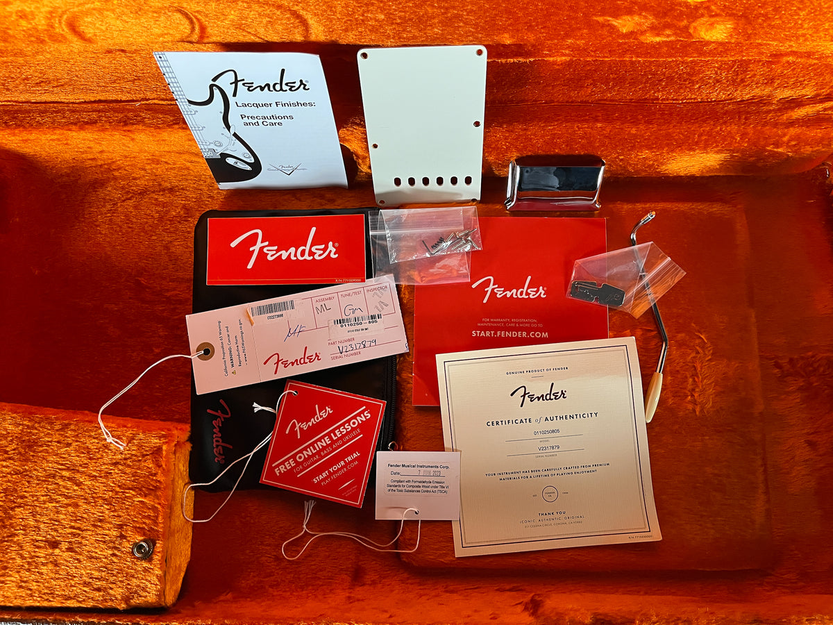 2023 Fender American Vintage II Stratocaster Olympic White