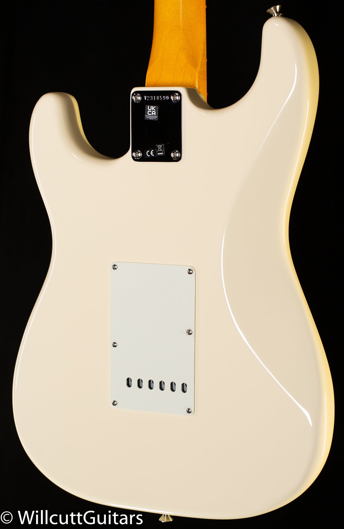 Fender American Vintage II 1961 Stratocaster Rosewood Fingerboard Olympic White (590)