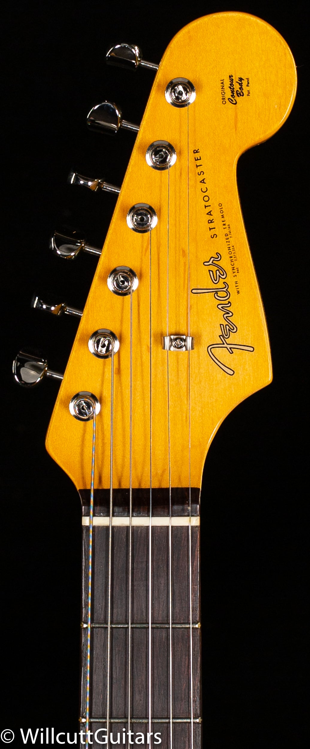 Fender American Vintage II 1961 Stratocaster Rosewood Fingerboard Fiesta Red (683)