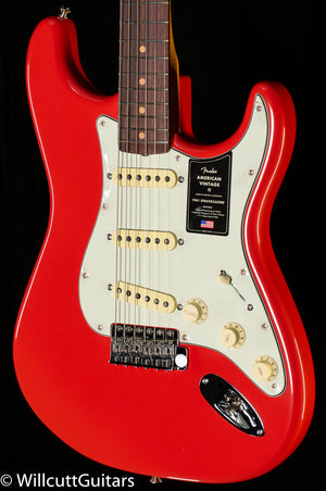 Fender American Vintage II 1961 Stratocaster Rosewood Fingerboard Fiesta Red (352)