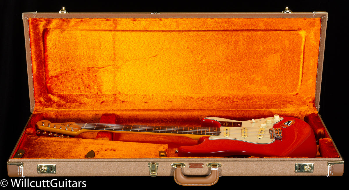 Fender American Vintage II 1961 Stratocaster Rosewood Fingerboard Fiesta Red (352)