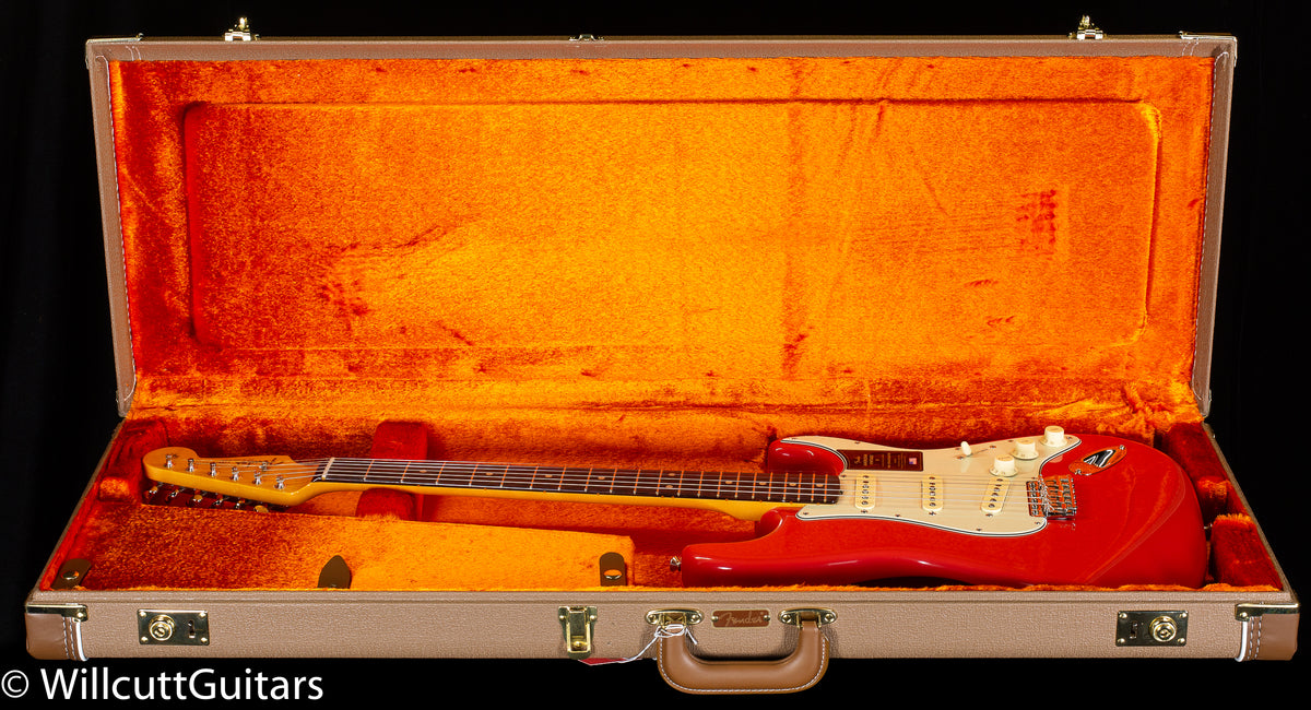 Fender American Vintage II 1961 Stratocaster Rosewood Fingerboard, Fiesta Red (748)