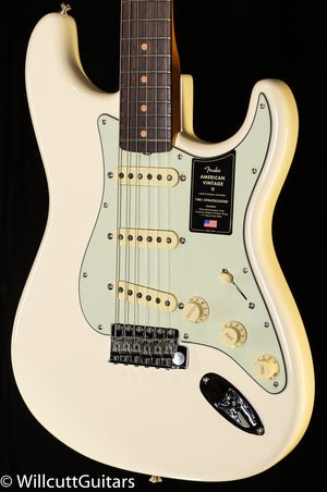 Fender American Vintage II 1961 Stratocaster Rosewood Fingerboard Olympic White (021)