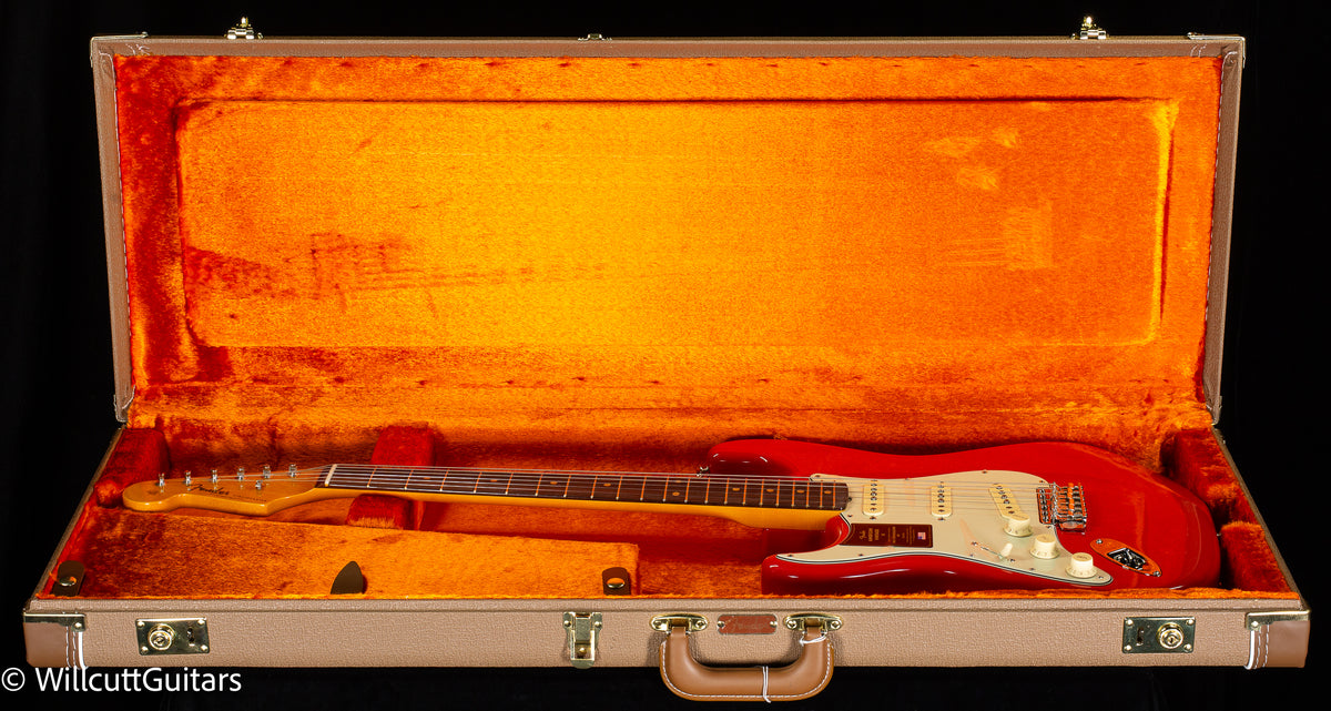 Fender American Vintage II 1961 Stratocaster Fiesta Red Rosewood (083)