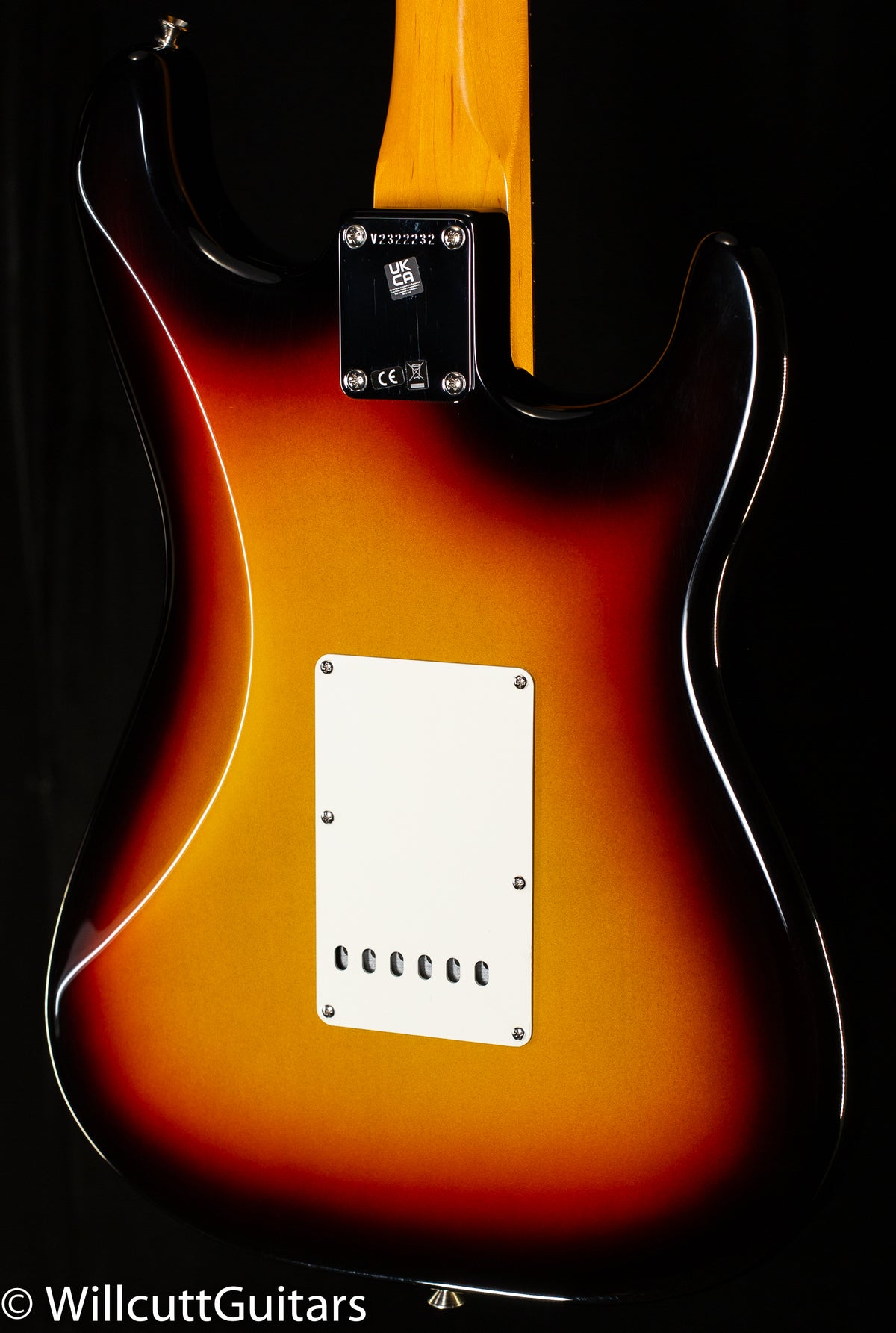 Fender American Vintage II 1961 Stratocaster Rosewood Fingerboard 3-Color Sunburst Lefty (232)