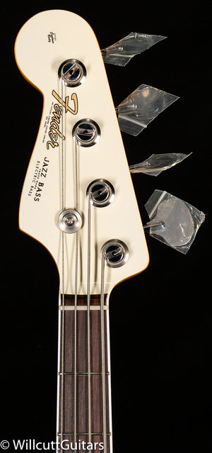Fender American Vintage II 1966 Jazz Bass Rosewood Fingerboard Olympic White Left-Hand (337)