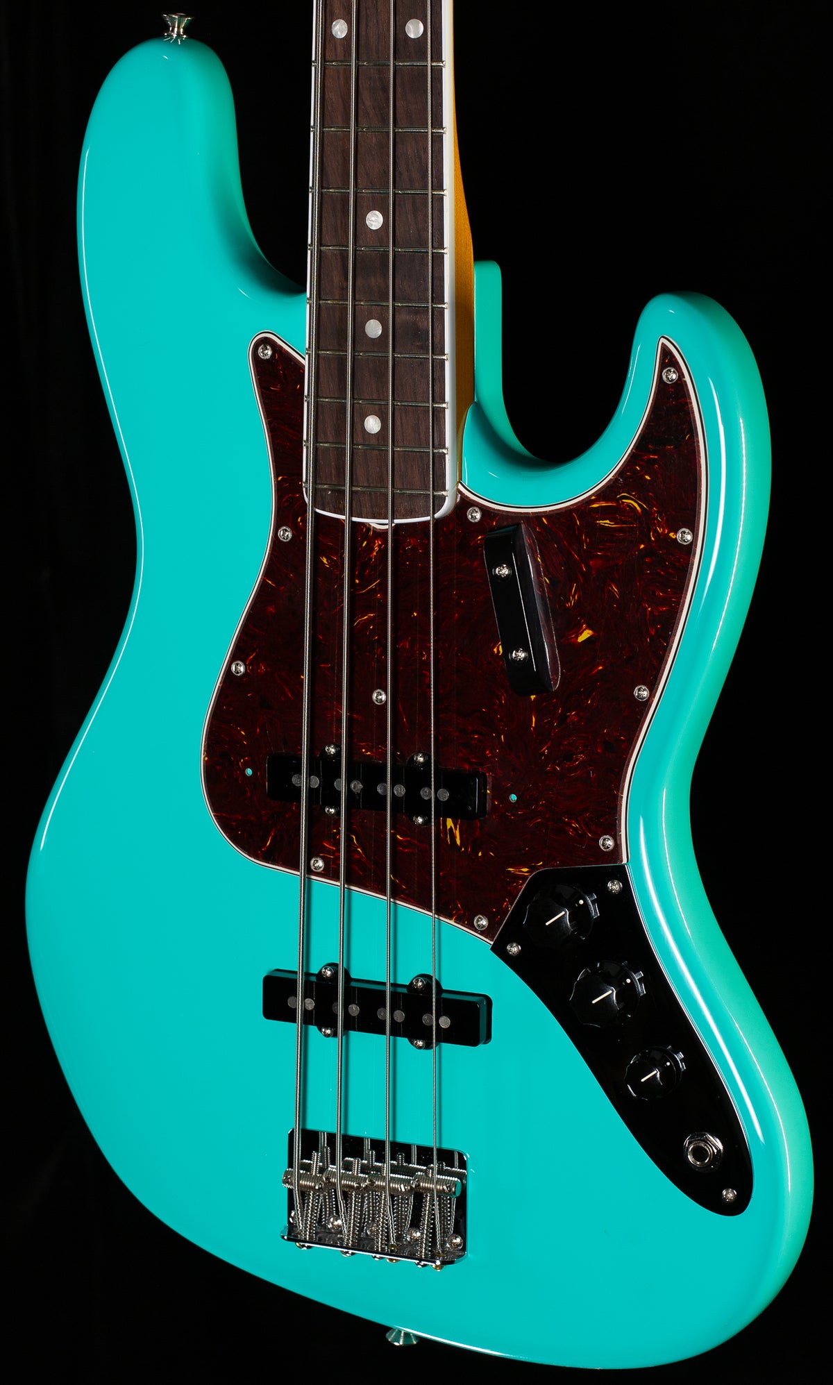 Fender American Vintage II 1966 Jazz Bass Rosewood Fingerboard Sea Foam Green (843)