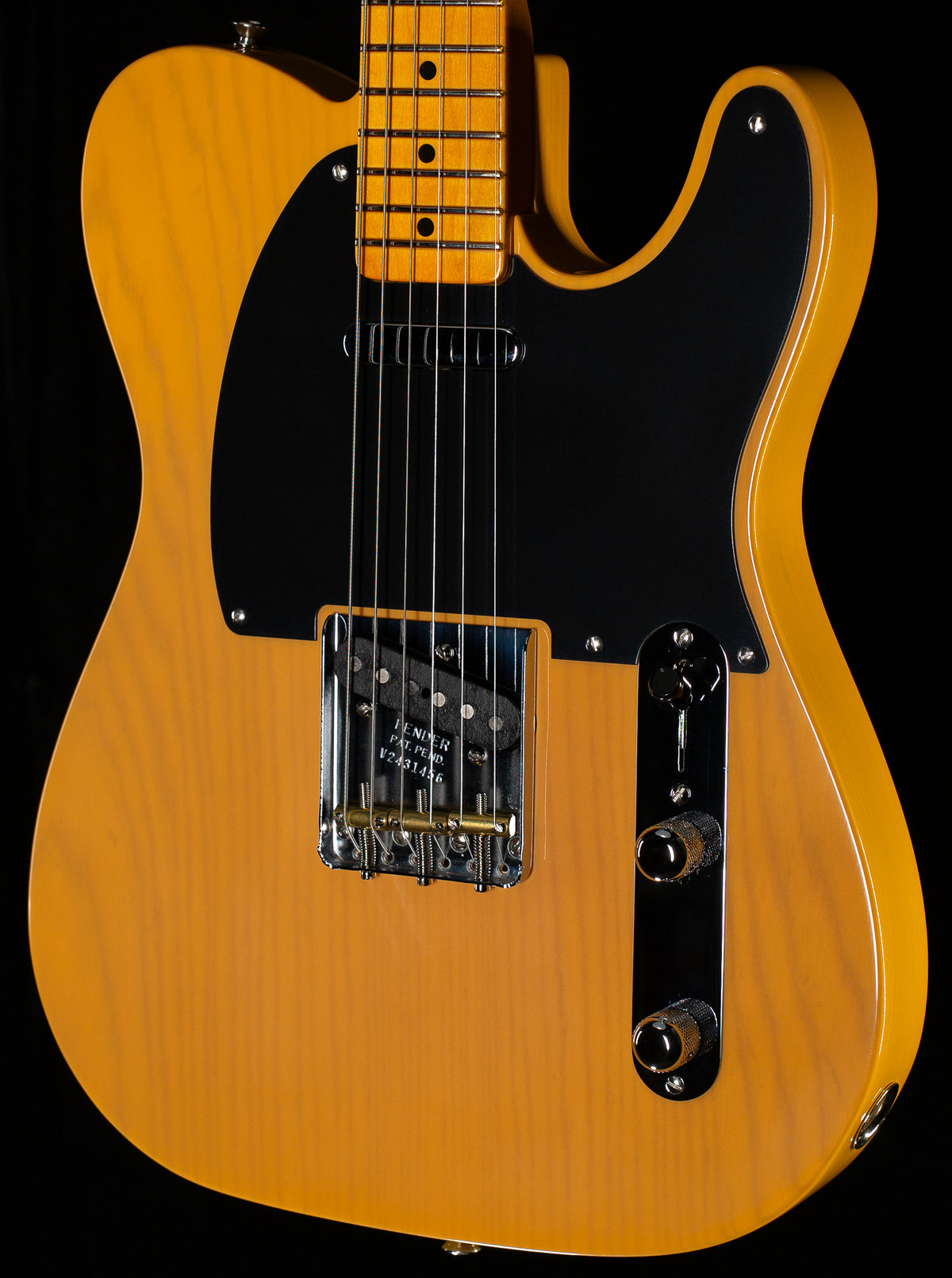 Fender American Vintage II 1951 Telecaster Maple Fingerboard Butterscotch Blonde (456)