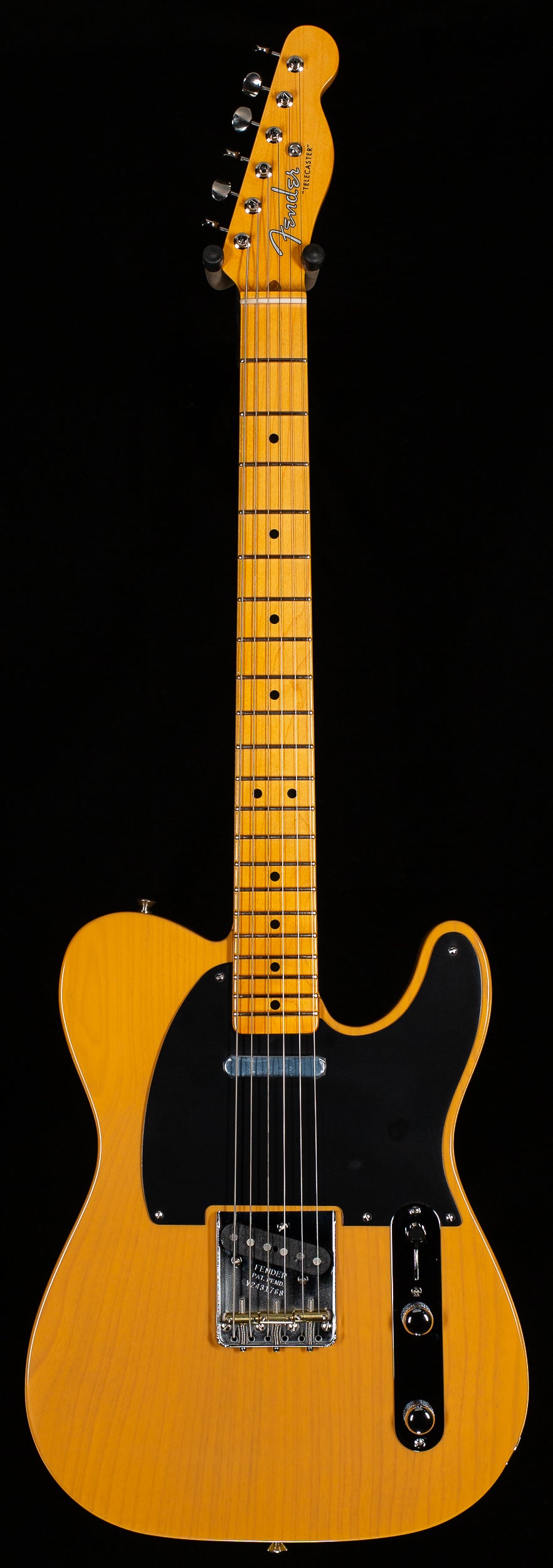 Mástil Telecaster Fender 1951 - Forma U, Trastes Estrechos Y Altos, Radio 9.5 Pulgadas, Madera De Arce