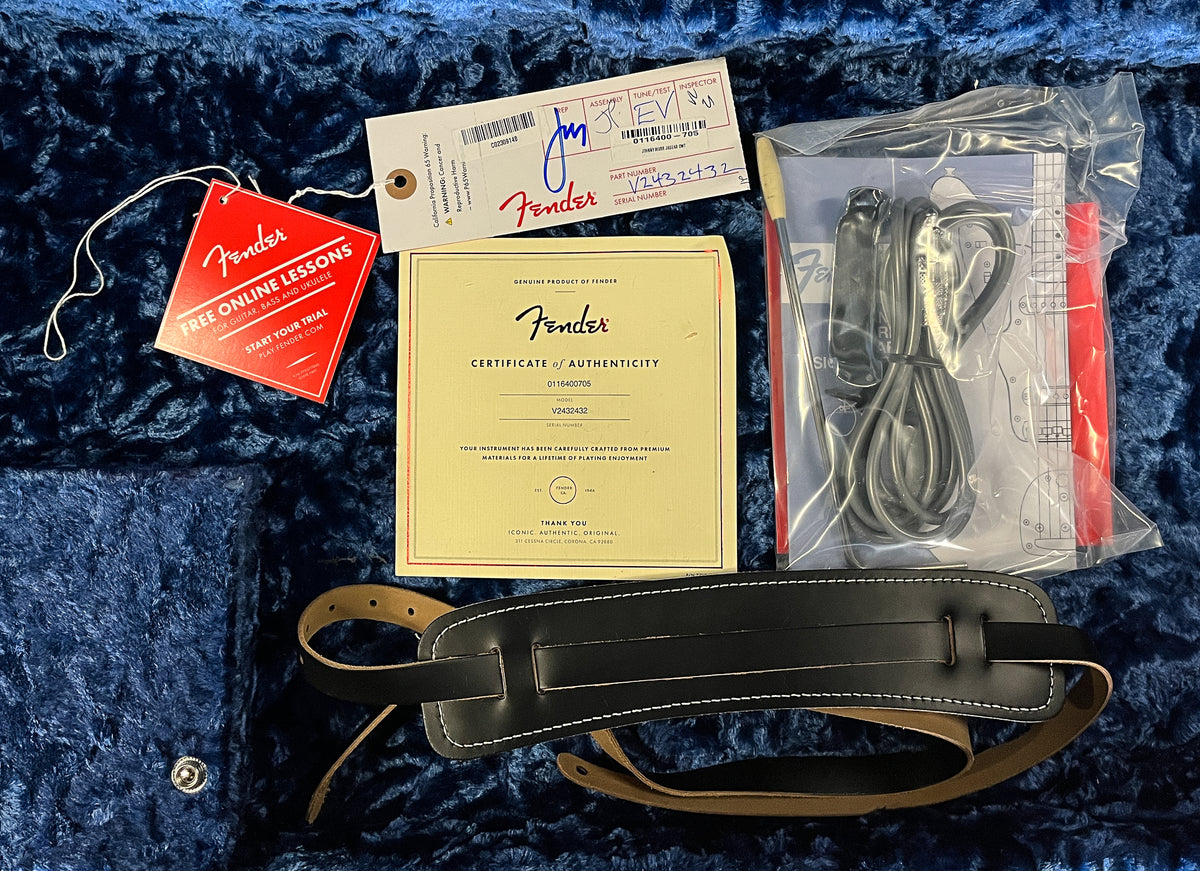 Fender Johnny Marr Jaguar Rosewood Fingerboard Olympic White (432)