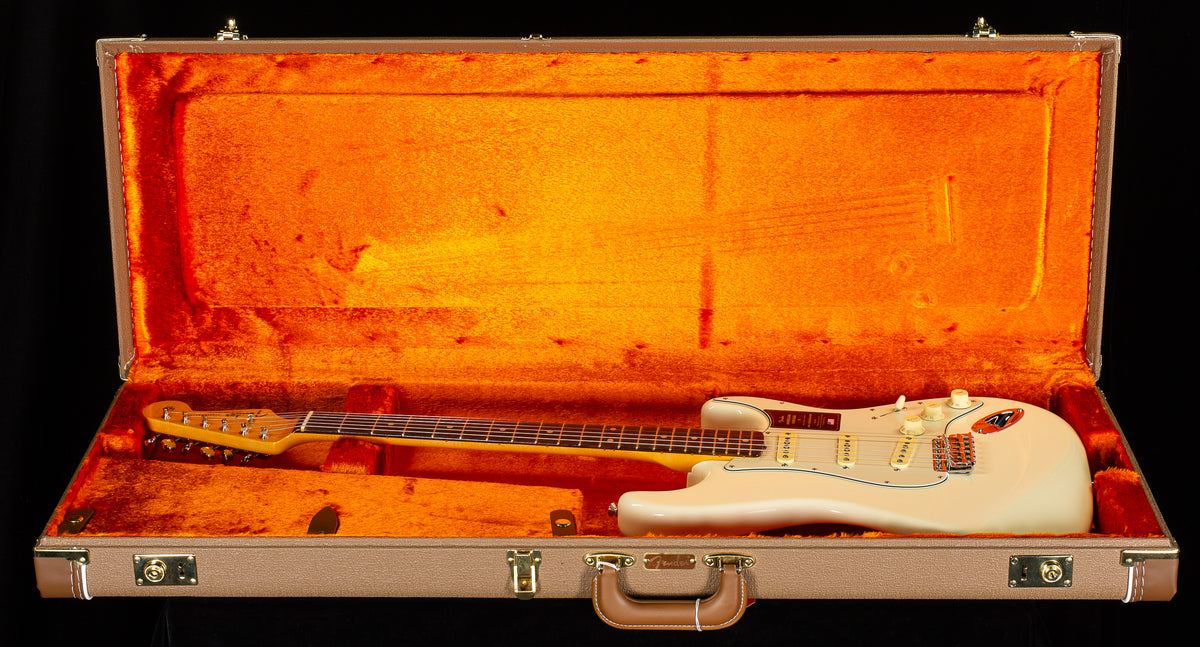 Fender American Vintage II 1961 Stratocaster, Rosewood Fingerboard, Olympic White (143)