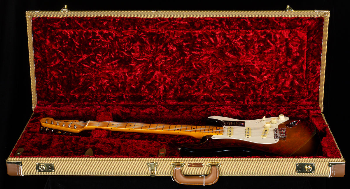 Fender American Vintage II 1957 Stratocaster Maple Fingerboard 2-Color Sunburst (432)