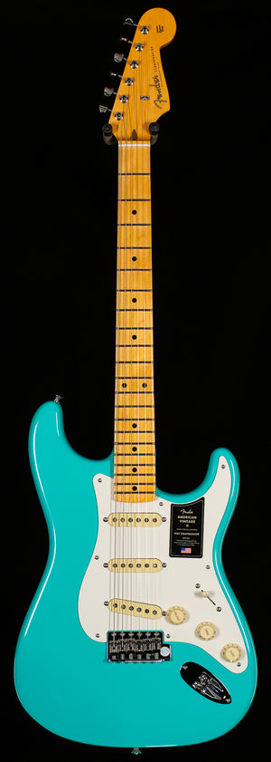 Fender American Vintage II 1957 Stratocaster Maple Fingerboard Sea Foam Green (738)