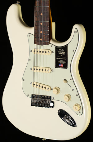 Fender American Vintage II 1961 Stratocaster Rosewood Fingerboard Olympic White (690)