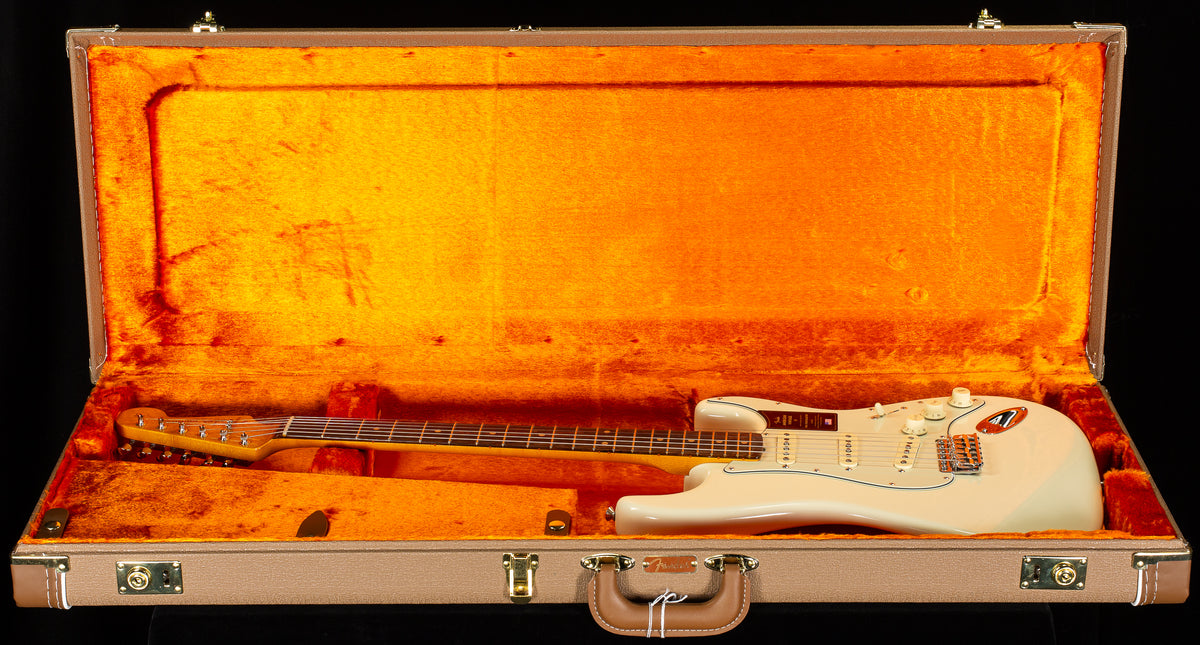 Fender American Vintage II 1961 Stratocaster Rosewood Fingerboard Olympic White (690)