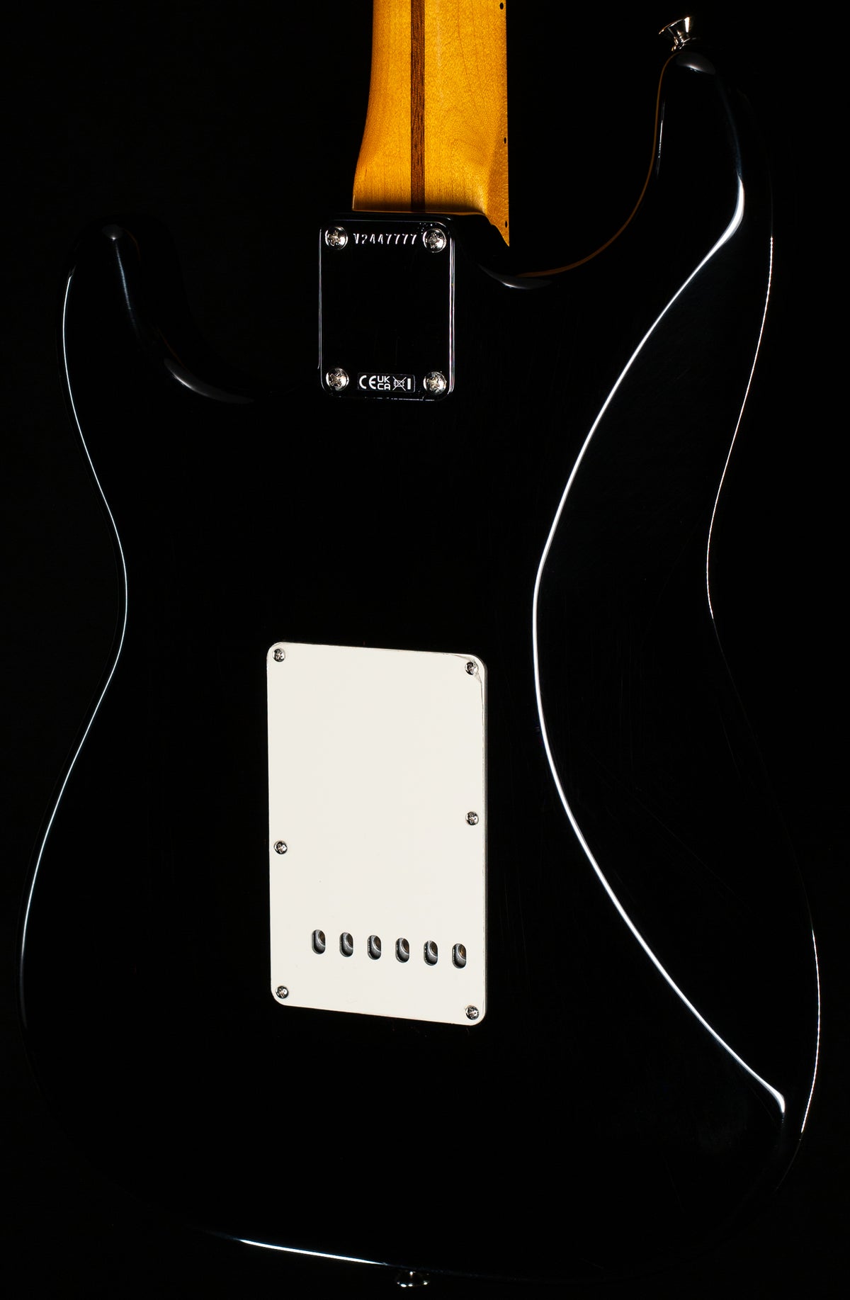 Fender American Vintage II 1957 Stratocaster Maple Fingerboard Black (777)