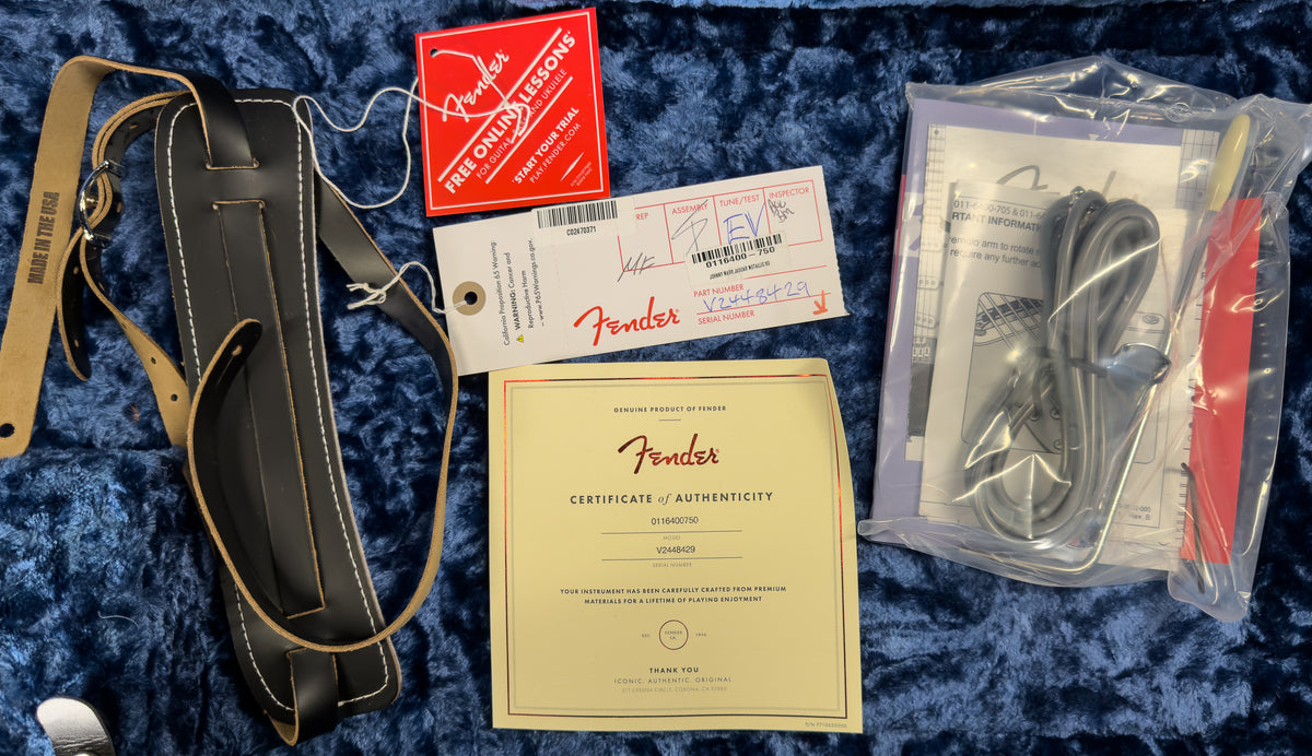 Fender Johnny Marr Jaguar Rosewood Fingerboard Metallic KO (429)