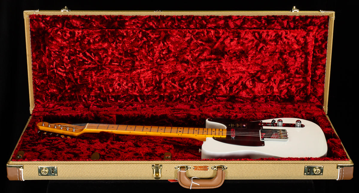 Fender American Vintage II 1951 Telecaster Maple Fingerboard Prototype White (998)