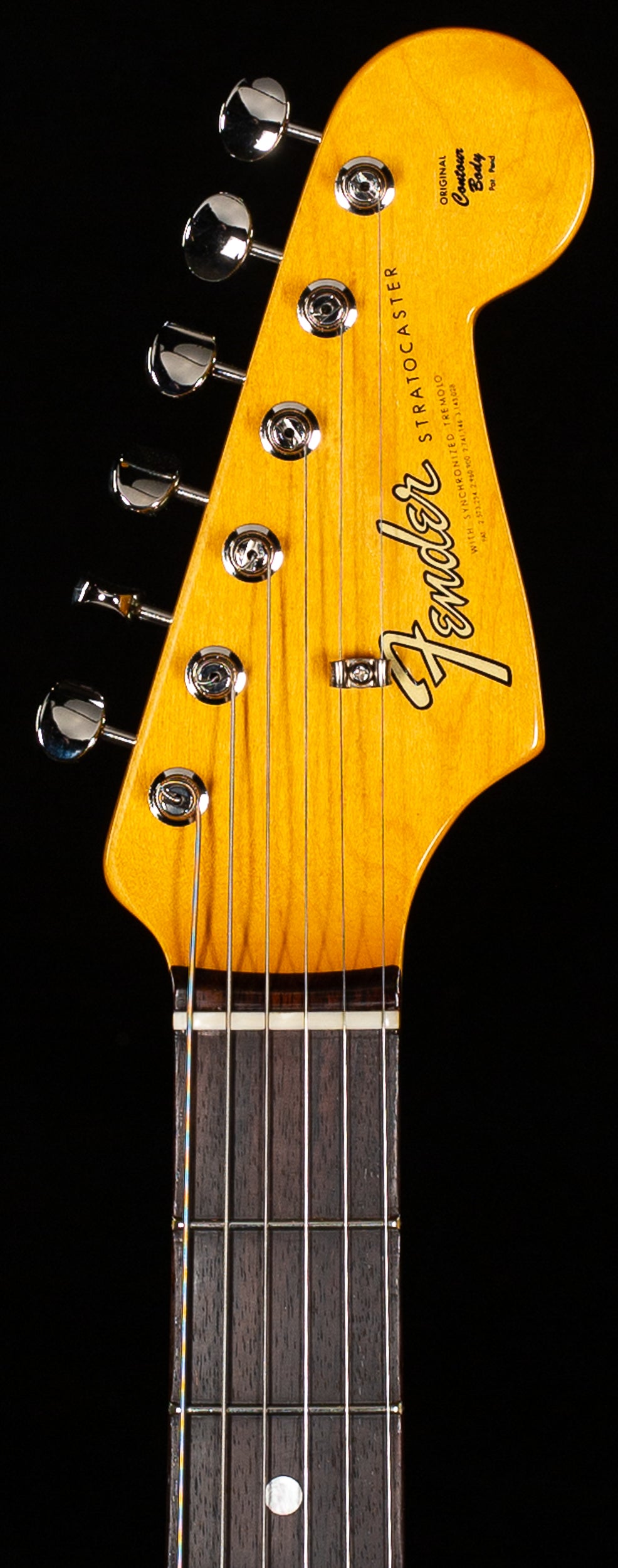 Fender American Vintage II 1965 Stratocaster Round-Lam Rosewood Fingerboard Shoreline Gold (085)