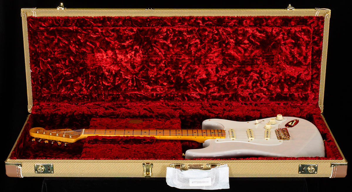 Fender Limited Edition American Vintage II 1957 Stratocaster Flame Maple Fingerboard White Blonde (976)